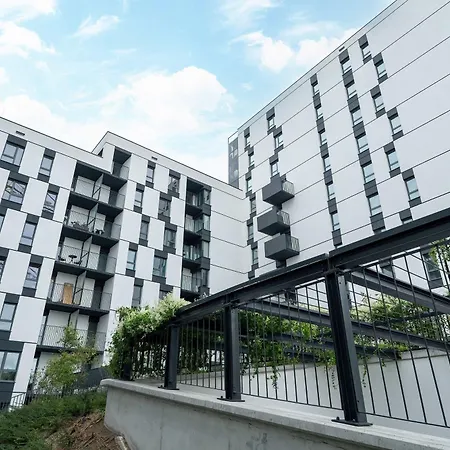 Modern Janickiego For 2 Adults And 2 Children With Parking Near Mtp By Renters Apartment